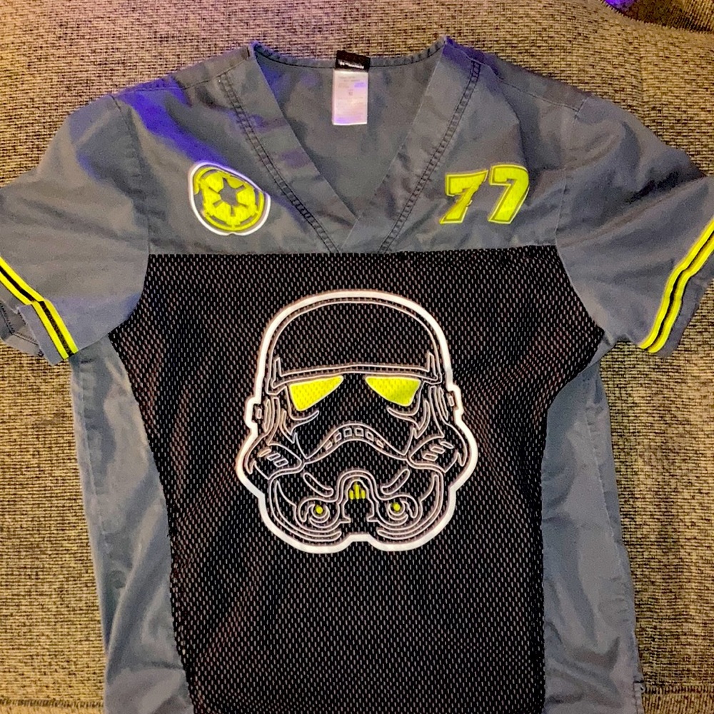Star Wars scrub top